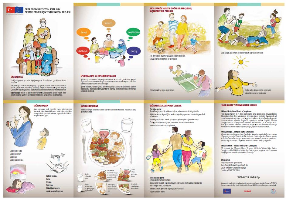 Sports Devt healthy family brochure Turkish