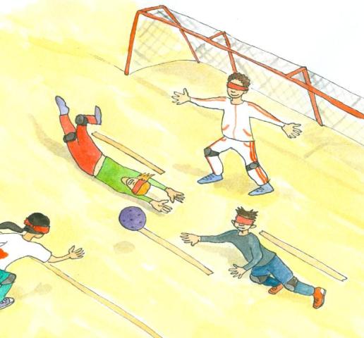 Goalball detail