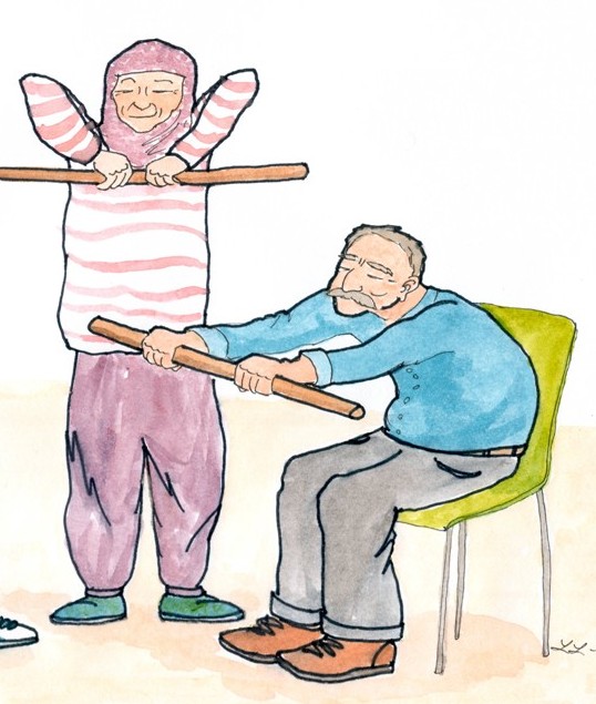 Exercise for older folks