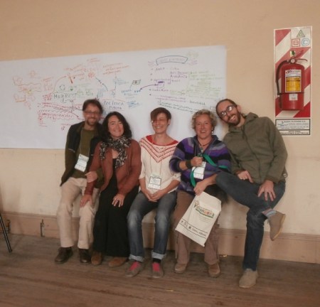 With the ECOSUR team post-workshop 