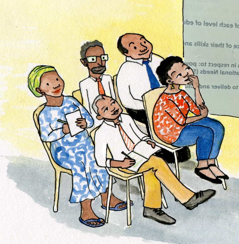 presentation audience