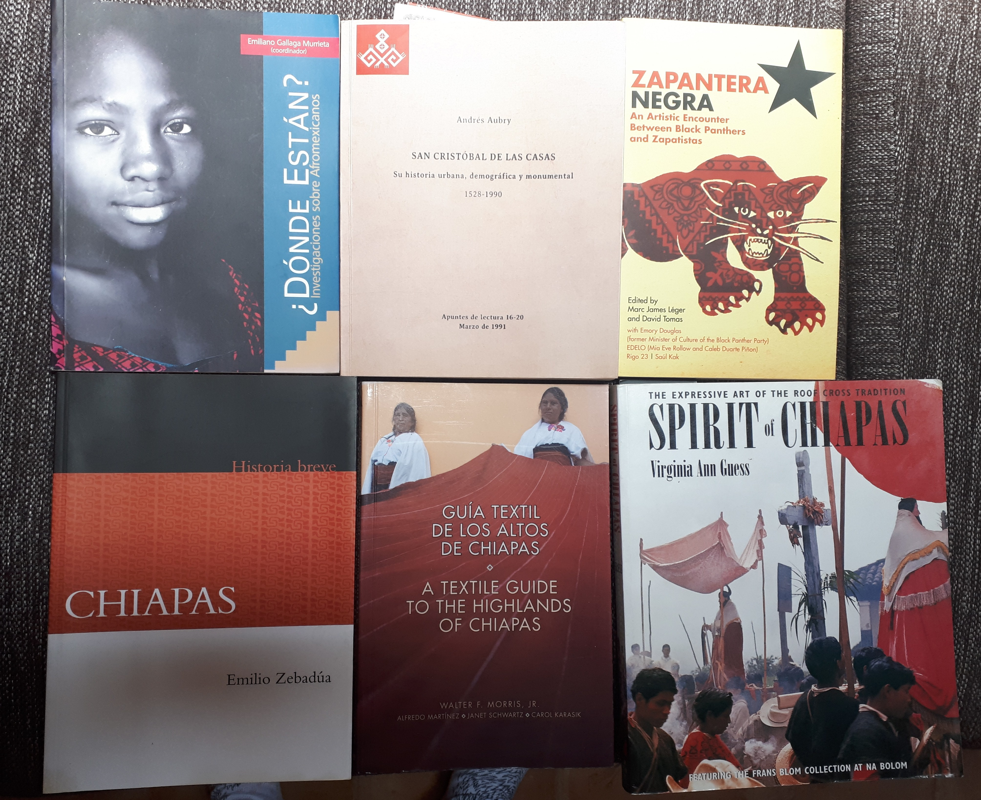 Aubry, Andres; Guess, Virginia Ann; Morris et al; Zebadua, Emilio. Zapantera Negra, afromexicanos, textiles de los Altos de Chiapas