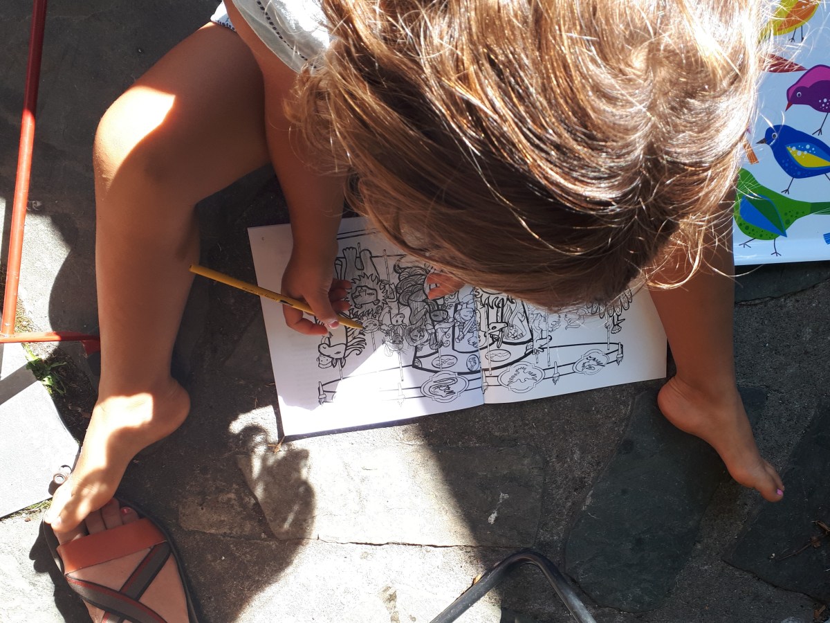 Colouring Sancris: kids